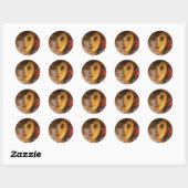 Sticker Rond Dorothy Phillips (Feuille)