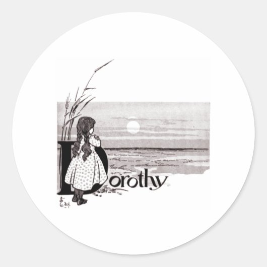 Sticker Rond Dorthy (Devant)