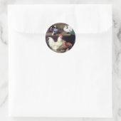 Sticker Rond Doses de poulet rôti (Sac)