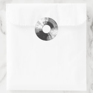Sticker Rond Dossier en vinyle désisté