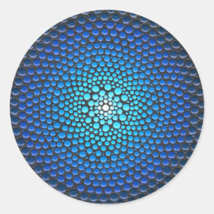Sticker Rond Dot Acrylique Mandala
