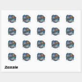 STICKER ROND DOTONBORI (Feuille)