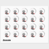 Sticker Rond Dotsie Bug.com (Feuille)