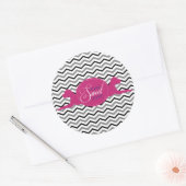Sticker Rond Douce Maison Douce (Enveloppe)