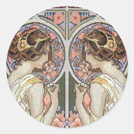 Sticker Rond Douceur (Devant)