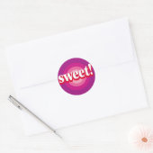 Sticker Rond Doux ! -Autocollant (Enveloppe)