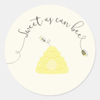 Sticker Rond Doux Comme Peut Être