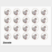 Sticker Rond Dove (Feuille)