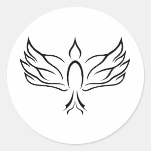 Sticker Rond Dove Saint-Esprit