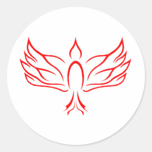 Sticker Rond Dove Saint-Esprit