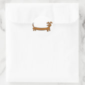 Sticker Rond DOXIE-Cartoon (Sac)