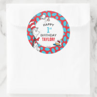 Dr. Seuss | Chat Chapeauté Anniversaire