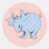 Sticker Rond Dr Seuss | Horton Hears Whos (Devant)