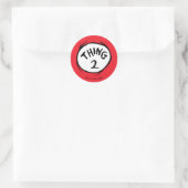 Sticker Rond Dr Seuss | La Chose Deux - La Chose Deux (Sac)