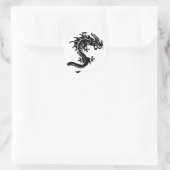 Sticker Rond Dragon (Sac)