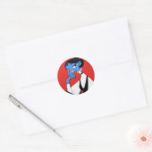 Sticker Rond Dragon (Enveloppe)