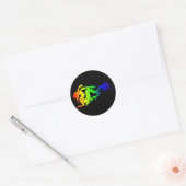 Sticker Rond Dragon (Enveloppe)