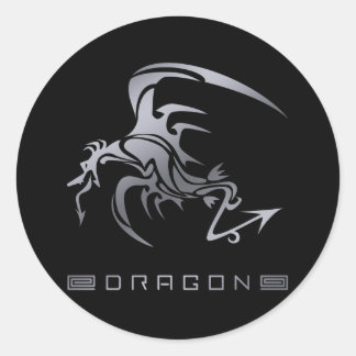STICKER ROND DRAGON6