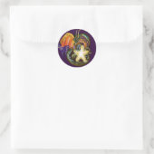 Sticker Rond Dragon de Star Glow (Sac)