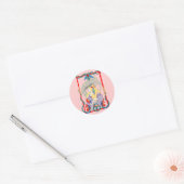 Sticker Rond Dragon Heart (Enveloppe)