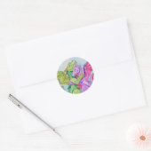 Sticker Rond Dragon Hug (Enveloppe)