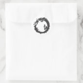 Sticker Rond Dragon infini (Sac)