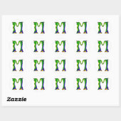 Sticker Rond dragon M (Feuille)