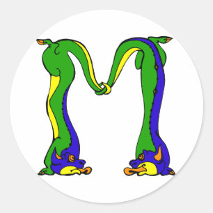 Sticker Rond dragon M