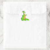 Sticker Rond Dragon Magic 44 (Sac)