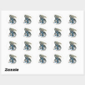 Sticker Rond Dragon Tamer (Feuille)