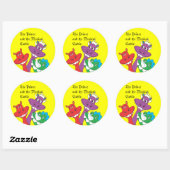 Sticker Rond DRAGONS, Le Prince et le Château Musical (Feuille)