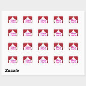 STICKER ROND DRAMA MAMA (Feuille)
