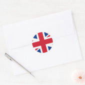 Sticker Rond Drapeau (Enveloppe)
