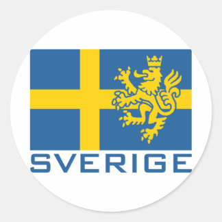 Sticker Rond Drapeau