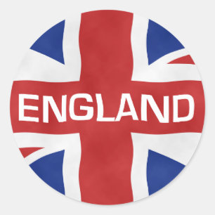 Sticker Rond Drapeau anglais du Royaume-Uni (Royaume-Uni)