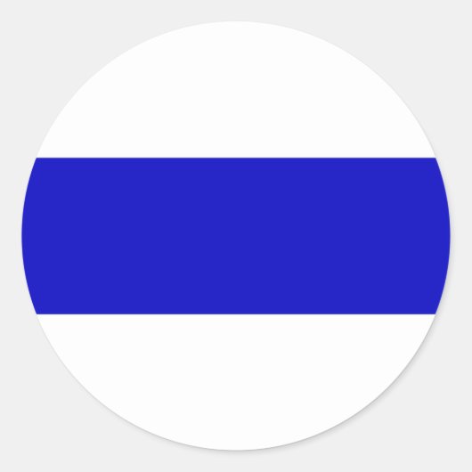 Sticker Rond drapeau anti-guerre russe ukraine invasion solidar (Devant)