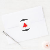 Sticker Rond Drapeau Brésil Minas Gerais (Enveloppe)
