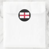 Sticker Rond Drapeau d'Angleterre (Sac)