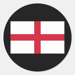 Sticker Rond Drapeau d'Angleterre