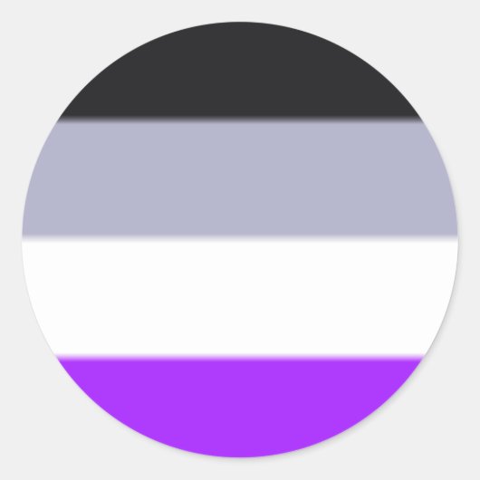 Sticker Rond Drapeau de fierté sexuelle tombée (Devant)