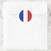 Sticker Rond Drapeau de France (Sac)