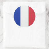 Sticker Rond Drapeau de France (Sac)