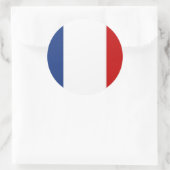 Sticker Rond Drapeau de France (Sac)