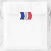 Sticker Rond Drapeau de France (Sac)