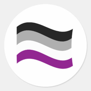 Sticker Rond Drapeau de la fierté sexuelle