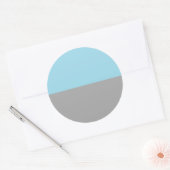 Sticker Rond Drapeau de la Pride (Enveloppe)