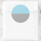 Sticker Rond Drapeau de la Pride (Sac)