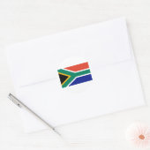 Sticker Rond Drapeau de l'Afrique du Sud (Enveloppe)