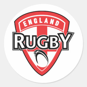 Sticker Rond drapeau de l'angleterre