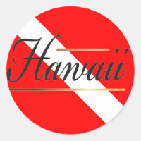 Drapeau de plongée Hawaii